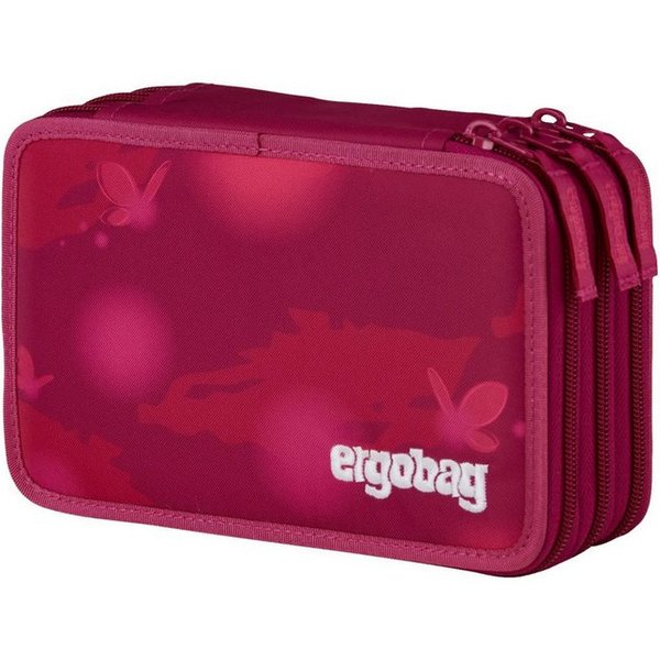 ergobag Federmäppchen Maxi Mäppchen, (41-tlg), mit Stiften befüllt