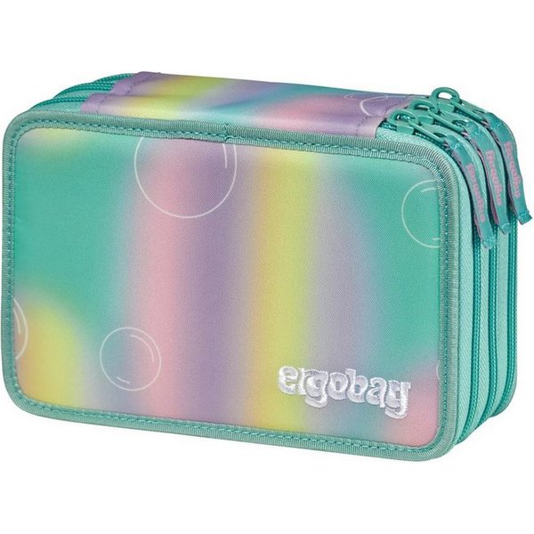 ergobag Federmäppchen Maxi Mäppchen, (41-tlg), mit Stiften befüllt