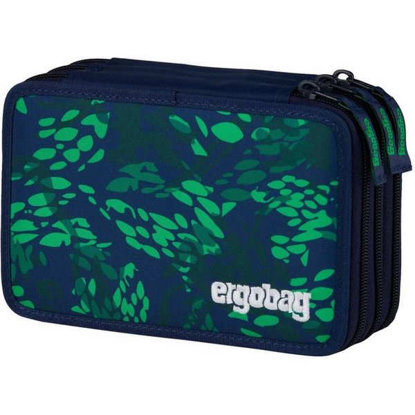 ergobag Federmäppchen Maxi Mäppchen, (41-tlg), mit Stiften befüllt