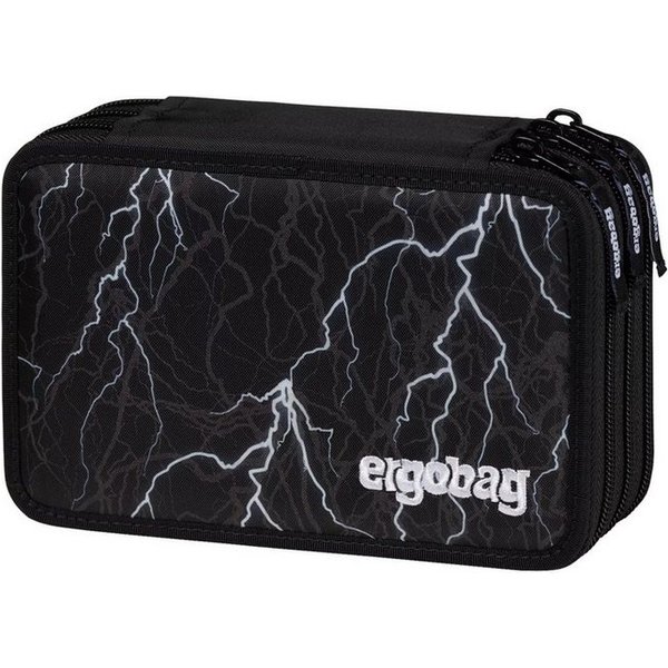 ergobag Federmäppchen Maxi Mäppchen, (41-tlg), mit Stiften befüllt