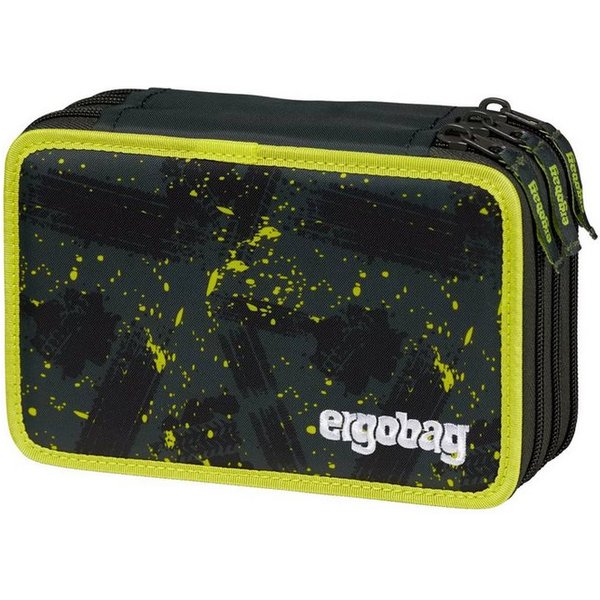 ergobag Federmäppchen Maxi Mäppchen, (41-tlg), mit Stiften befüllt
