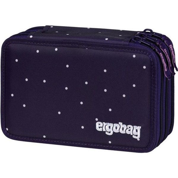 ergobag Federmäppchen Maxi Mäppchen, (41-tlg), mit Stiften befüllt