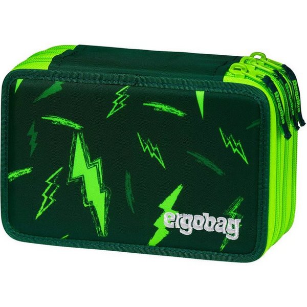 ergobag Federmäppchen Maxi Mäppchen, (41-tlg), mit Stiften befüllt