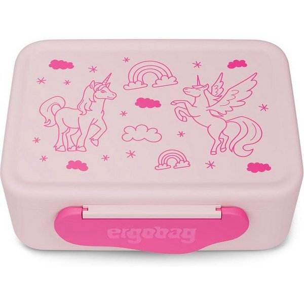 ergobag Lunchbox Brotdose, Kunststoff, (Brotdose, 1-tlg., 1x Brotdose), spülmaschinengeeignet bis 45 Grad, Handwäsche empfohlen