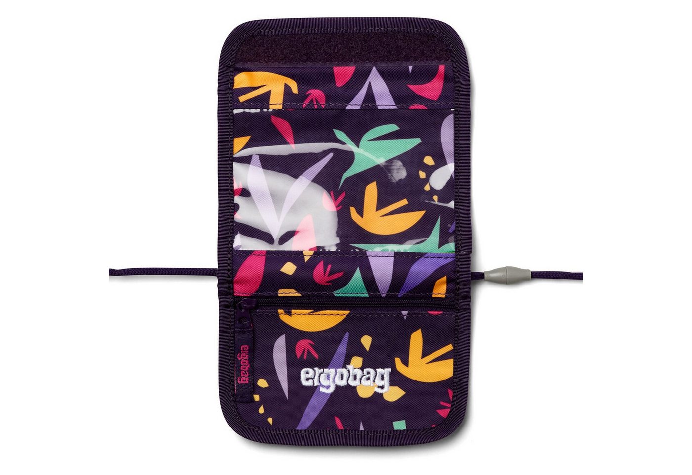 ergobag Schulranzen Brustbeutel AmBärzonas (1 Stück), Münzfach, Fahrkartenfach, Geldbeutel – Bild 3 von 3