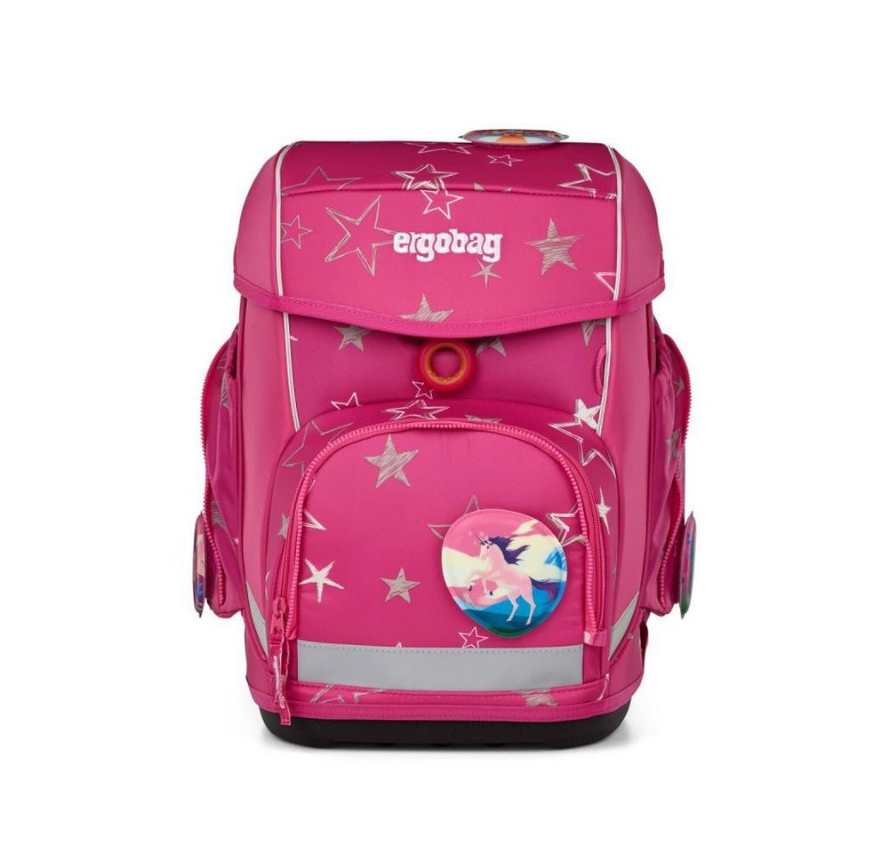ergobag Schulranzen Cubo (5tlg., inkl. Sportbeutel, Federmäppchen, Schlampermäppchen und Kletties) – Bild 2 von 5