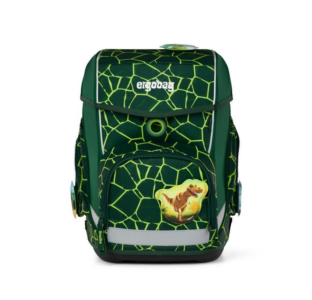 ergobag Schulranzen Cubo (5tlg., inkl. Sportbeutel, Federmäppchen, Schlampermäppchen und Kletties) – Bild 2 von 5