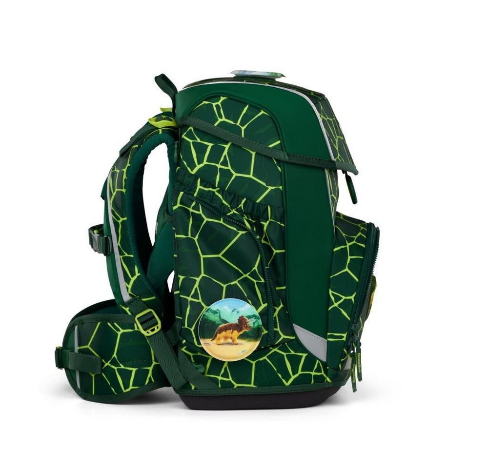 ergobag Schulranzen Cubo (5tlg., inkl. Sportbeutel, Federmäppchen, Schlampermäppchen und Kletties) – Bild 4 von 5