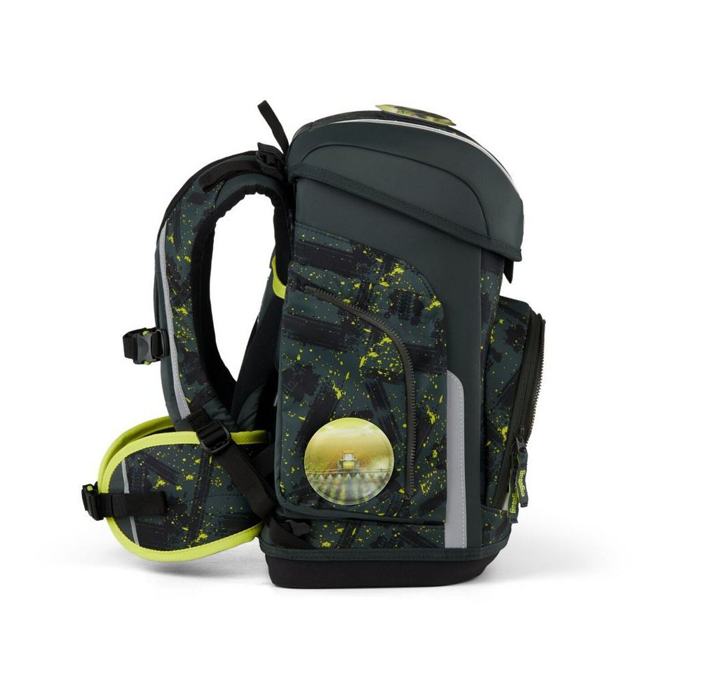 ergobag Schulranzen Cubo (inkl. Etui (befüllt), Schlamperrolle, Sportbeutel und Kletties, 5tlg) – Bild 5 von 5