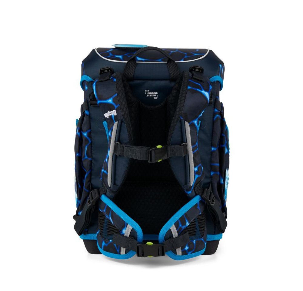 ergobag Schulranzen Cubo Light (inkl. Schlamperrolle, Sportbeutel, Etui und Kletties, 5tlg) – Bild 3 von 5