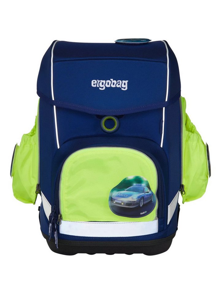 ergobag Schulranzen pack Seitentaschen Zip Set (3-tlg), reflektierend – Bild 4 von 4