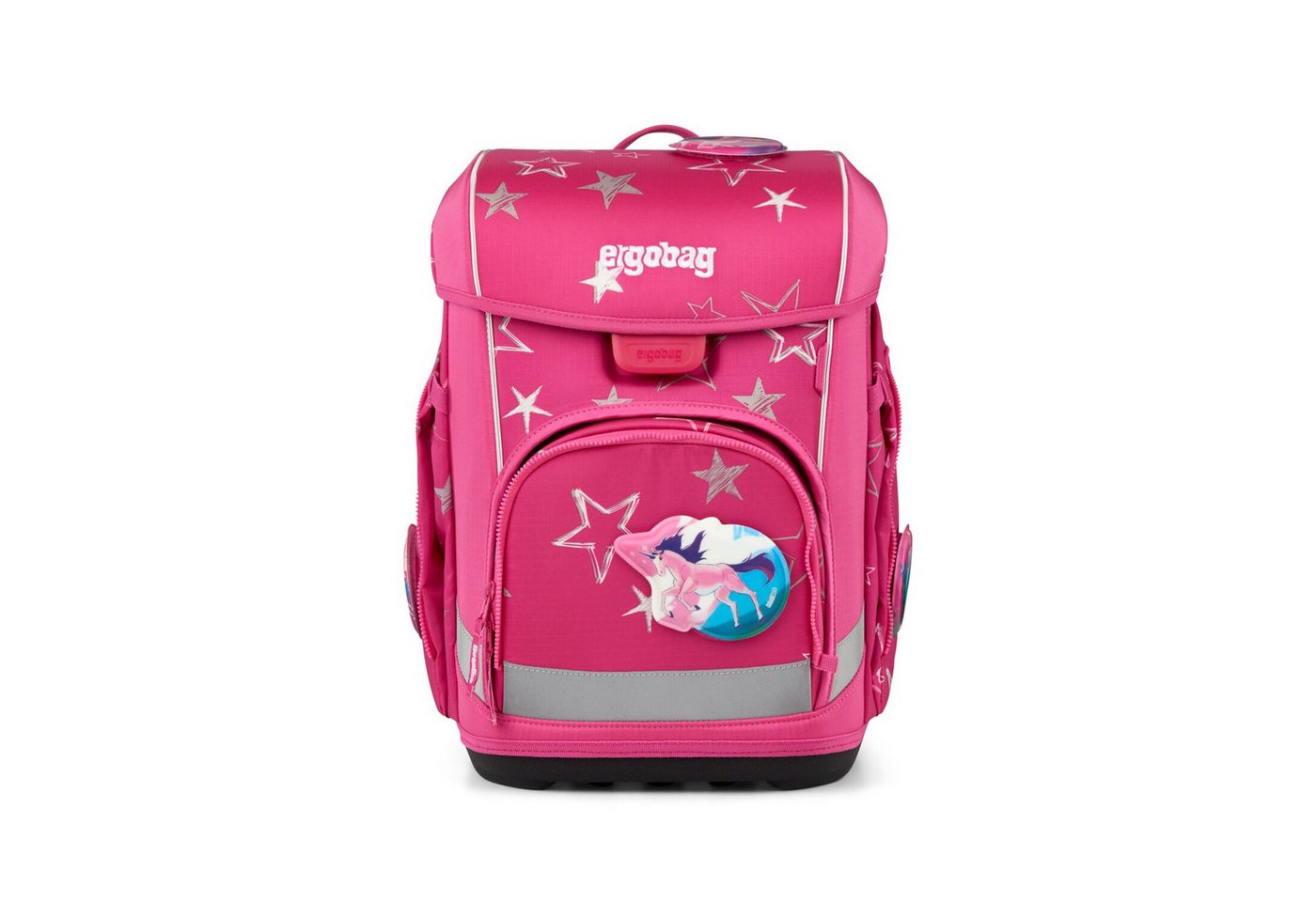 ergobag Schulranzen Schulranzen-Set CUBO LIGHT SternzauBär 5-teilig, 25/26 (5-teilig), Superleicht, Hugging-Rückensystem, für kleine/schmale Kinder – Bild 3 von 5