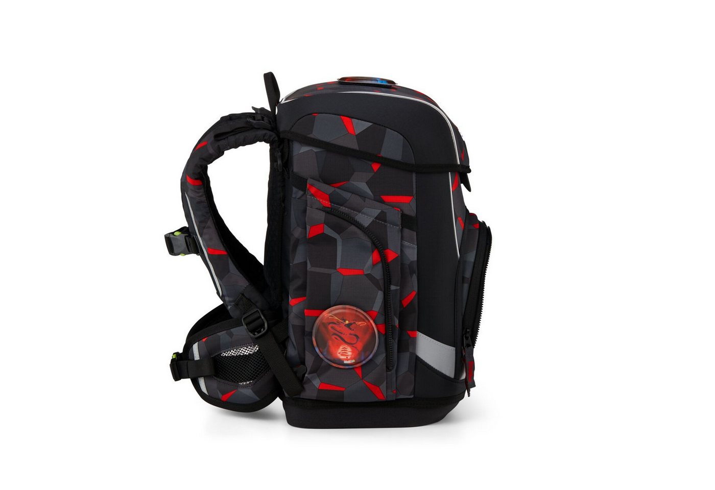 ergobag Schulranzen Schulranzen-Set CUBO LIGHT TaekBärdo 5-teilig, 25/26 (5-teilig), Superleicht, Hugging-Rückensystem, für kleine/schmale Kinder – Bild 5 von 5
