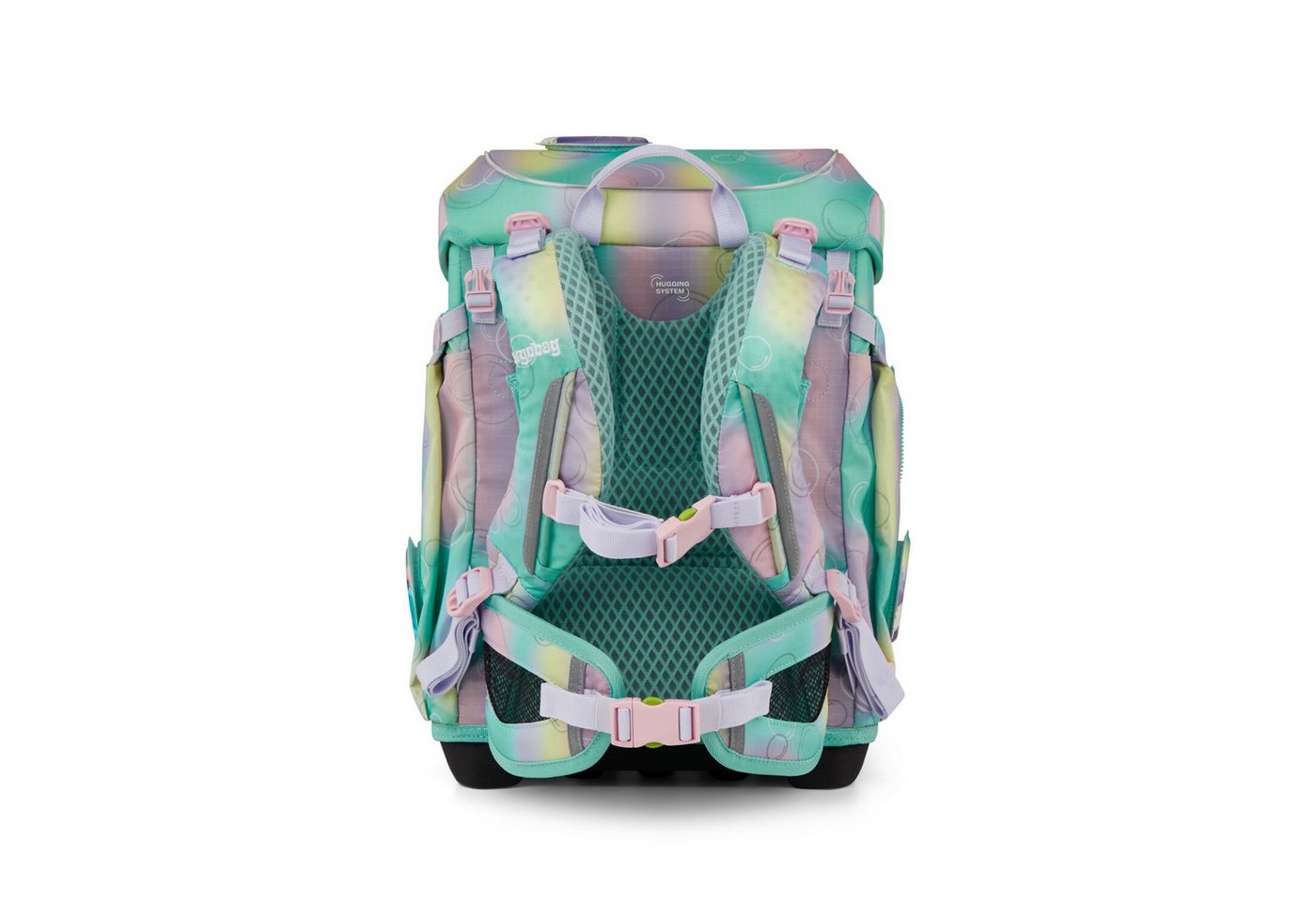 ergobag Schulranzen Schulranzen-Set CUBO LIGHT ZauBärwelt 5-teilig, 25/26 (5-teilig), Superleicht, Hugging-Rückensystem, für kleine/schmale Kinder – Bild 4 von 5