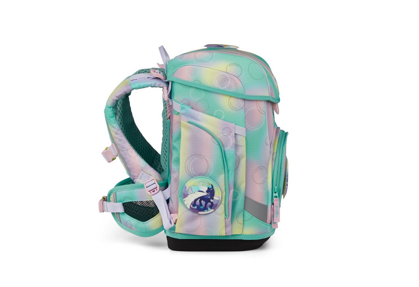 ergobag Schulranzen Schulranzen-Set CUBO LIGHT ZauBärwelt 5-teilig, 25/26 (5-teilig), Superleicht, Hugging-Rückensystem, für kleine/schmale Kinder – Bild 5 von 5