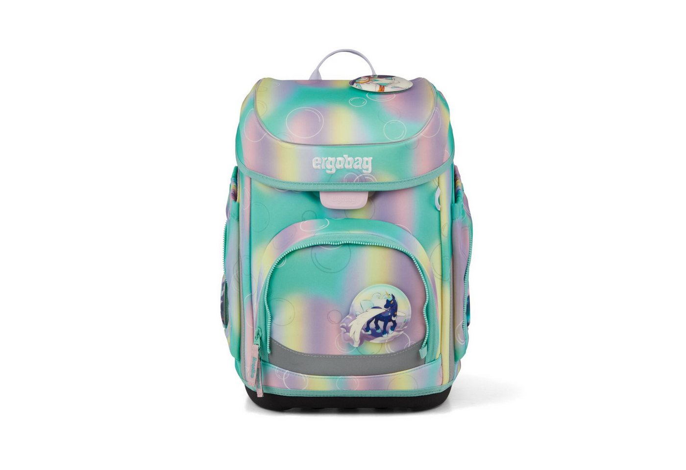 ergobag Schulranzen Schulranzen-Set CUBO ZauBärwelt 5-teilig, 25/26 (5-teilig), ergonomisch, höhenverstellbar, Your-Size-System, ab 1. Klasse – Bild 3 von 5