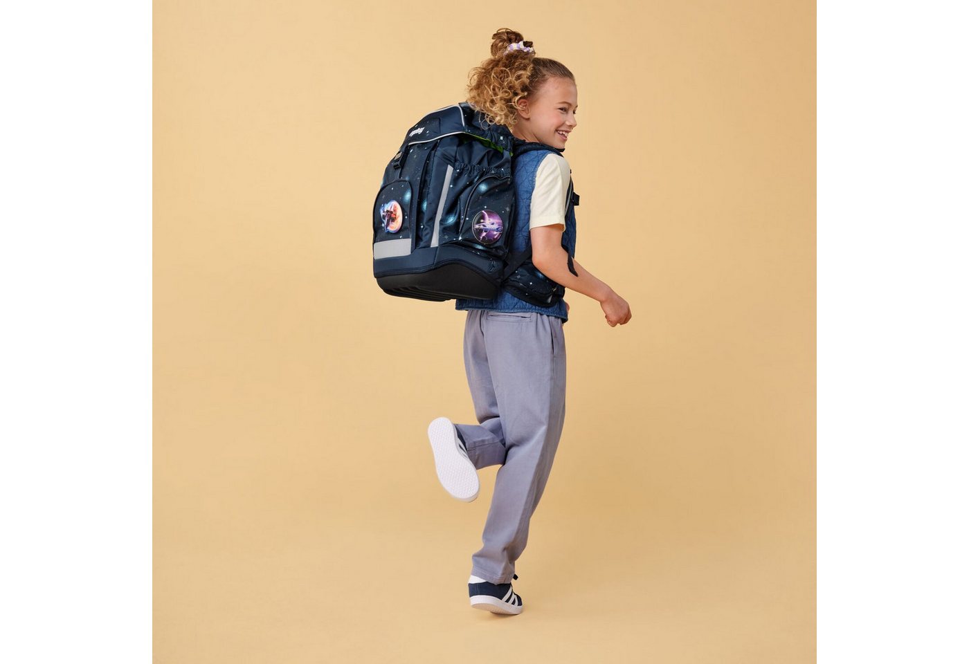 ergobag Schulranzen Schulranzen-Set MAXI KoBärnikus 6-teilig, 24/25 (6-teilig), ergonomisch, ab 1. Klasse, Your-Size-System – Bild 2 von 5