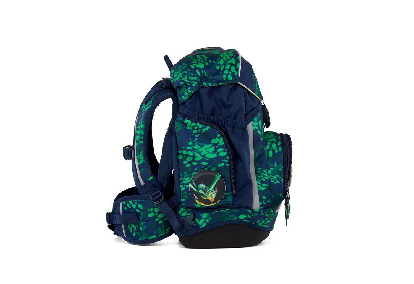 ergobag Schulranzen Schulranzen-Set PACK DrachenbezwingBär 6-teilig (6-teilig), ergonomisch, höhenverstellbar, Your-Size-System – Bild 5 von 5