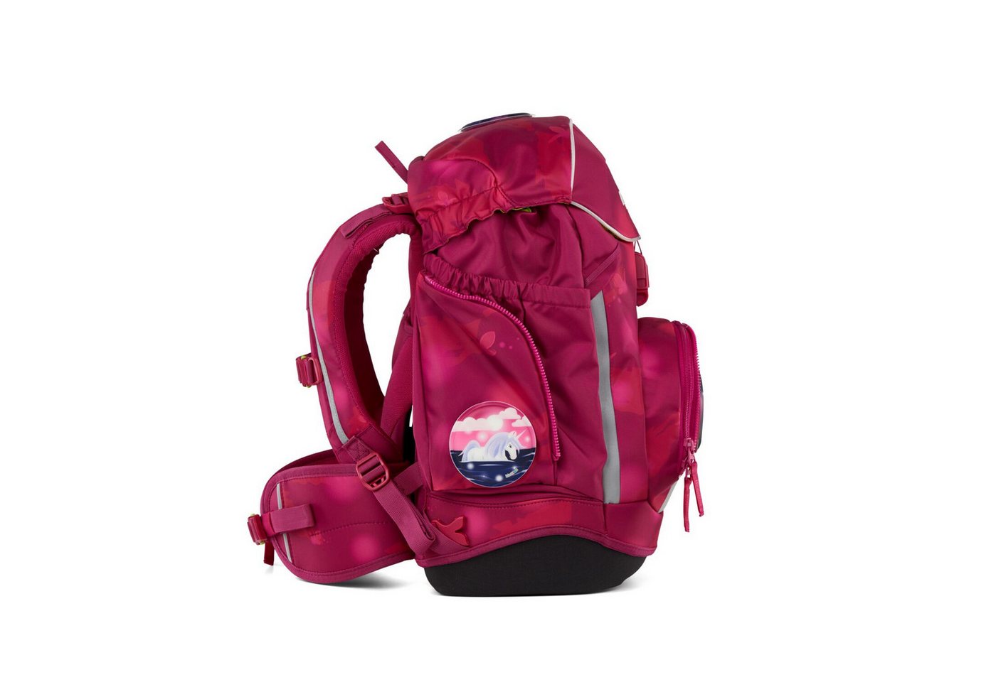 ergobag Schulranzen Schulranzen-Set PACK MondzauBär 6-teilig (6-teilig), ergonomisch, höhenverstellbar, Your-Size-System – Bild 5 von 5