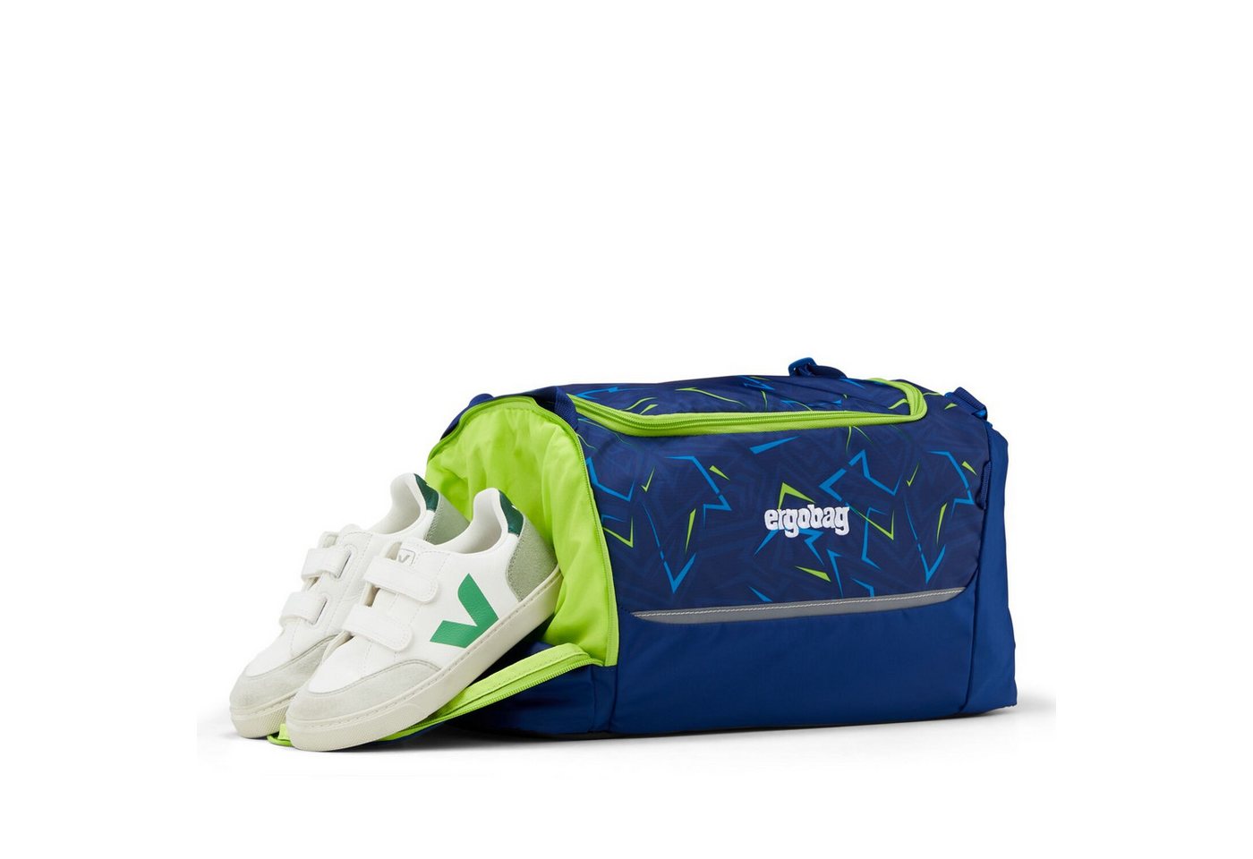 ergobag Schulranzen Sporttasche SpitzenreitBär, 25/26 (1 Stück), mit Nassfach, Schuhfach, Schultasche, Sportbeutel – Bild 2 von 4