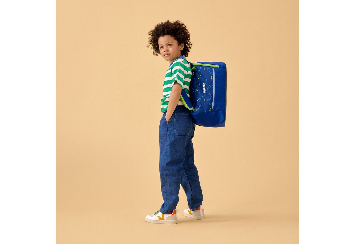 ergobag Schulranzen Sporttasche SpitzenreitBär, 25/26 (1 Stück), mit Nassfach, Schuhfach, Schultasche, Sportbeutel – Bild 4 von 4