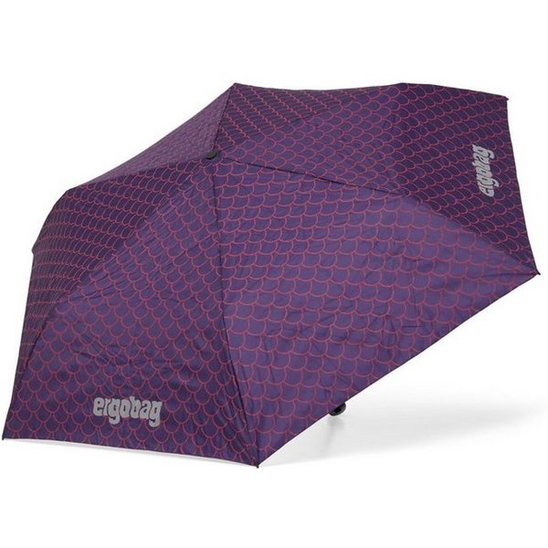 ergobag Taschenregenschirm Regenschirm, mit reflektierenden Details