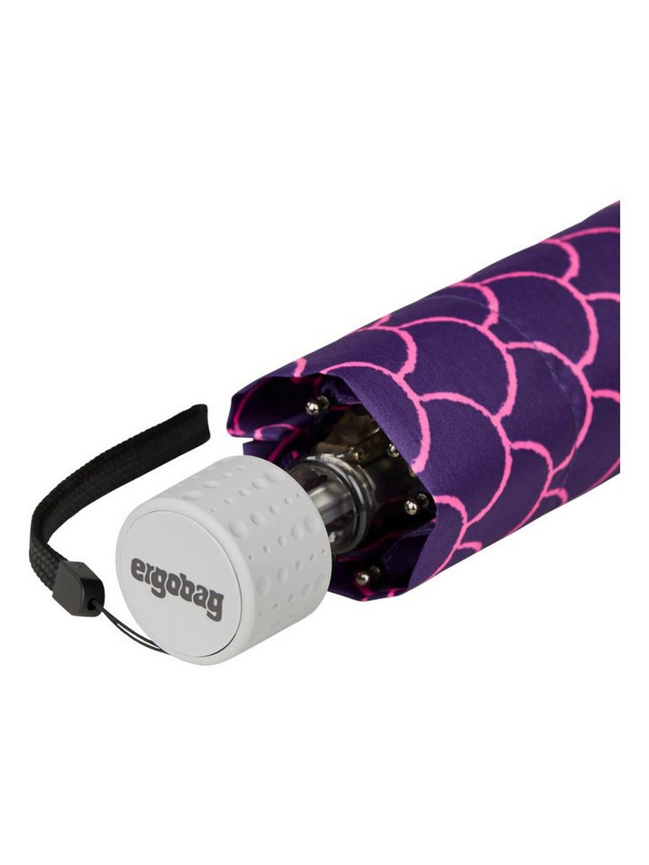 ergobag Taschenregenschirm Regenschirm, mit reflektierenden Details – Bild 3 von 3