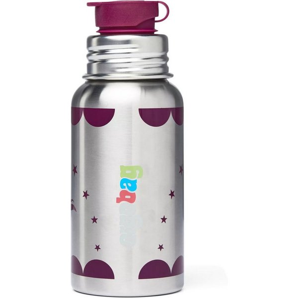 ergobag Trinkflasche Edelstahl Trinkflasche, auslaufsicher und kohlensäuregeeignet