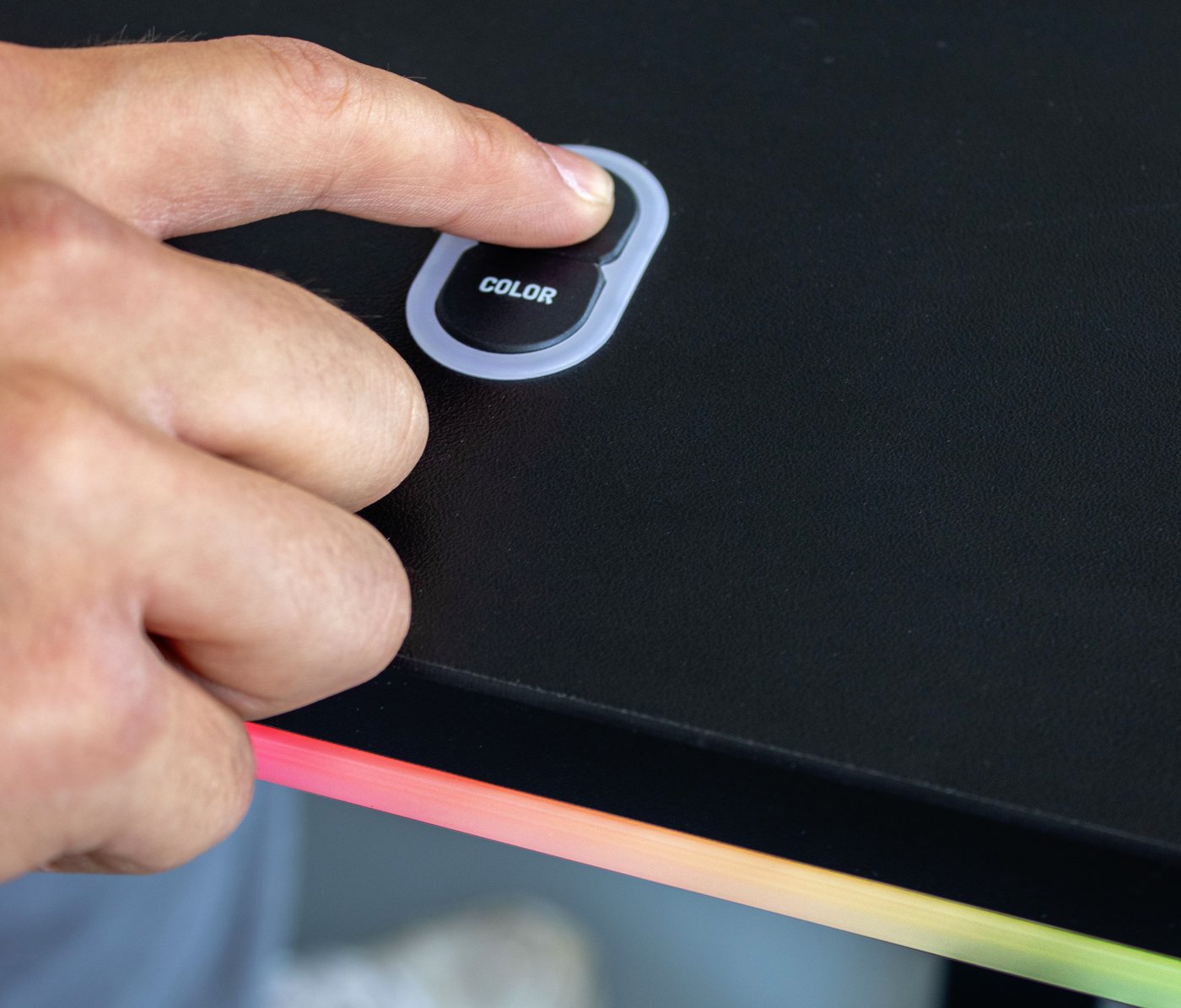 Ergolutions Tischplatte RGB - Gamingtischplatte, 5 Jahre Garantie / verschiedene Modi / 8 Farben – Bild 3 von 5