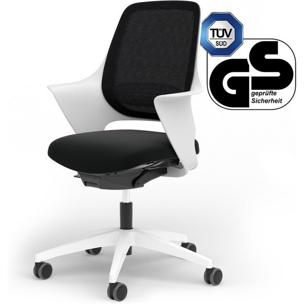 Ergotopia Bürostuhl WellBack ergonomischer Schreibtischstuhl mit Synchronmechanik