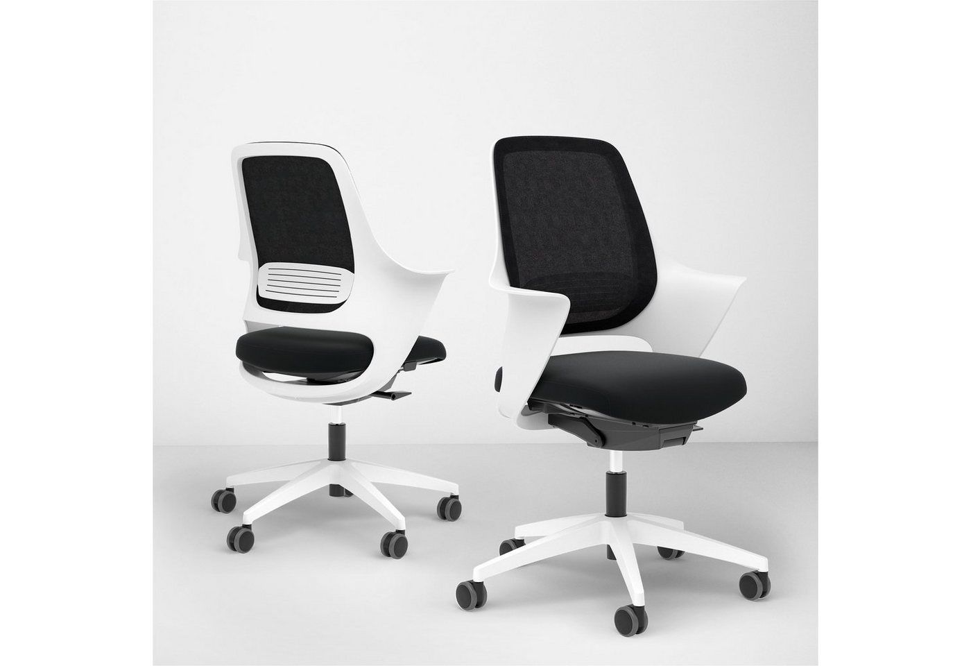 Ergotopia Bürostuhl WellBack ergonomischer Schreibtischstuhl mit Synchronmechanik – Bild 2 von 5