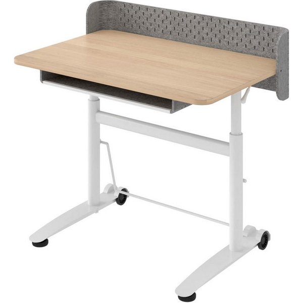 Ergotopia Kindertisch Desktopia Kids - Höhenverstellbarer Kinderschreibtisch