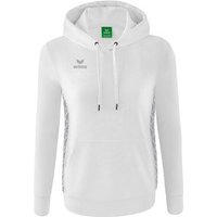 ERIMA Damen Essential Team Kapuzensweat, Größe 34 in Grau