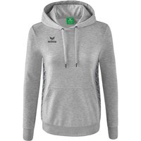 ERIMA Damen Essential Team Kapuzensweat, Größe 40 in Grau