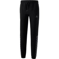 ERIMA Damen Essential Team Sweathose, Größe 44 in Schwarz