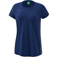 ERIMA Damen Essential Team T-Shirt, Größe 42 in Blau