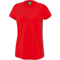 ERIMA Damen Essential Team T-Shirt, Größe 42 in Rot