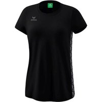 ERIMA Damen Essential Team T-Shirt, Größe 36 in Schwarz