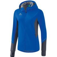 ERIMA Damen Funktionsjacke RACING running jacket, Größe 44 in Blau