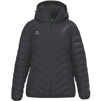 ERIMA Damen Jacke CMPT Puffer Jacket, Größe 46 in Grau