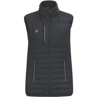 ERIMA Damen Jacke puffer vest, Größe 40 in Grau
