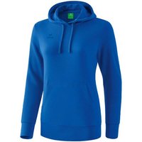ERIMA Damen Kapuzensweat, Größe 40 in Blau