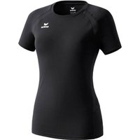 ERIMA Damen PERFORMANCE T-Shirt, Größe 46 in Schwarz