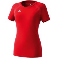 ERIMA Damen PERFORMANCE T-Shirt, Größe 38 in Rot