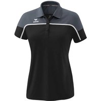 ERIMA Damen Polo CHANGE poloshirt function, Größe 38 in Schwarz