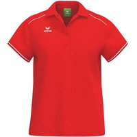 ERIMA Damen Polo CMPT Poloshirt, Größe 40 in Rot