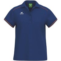 ERIMA Damen Polo CMPT Poloshirt, Größe 38 in Blau
