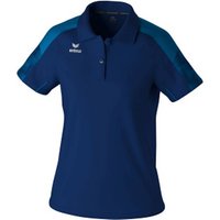 ERIMA Damen Polo EVO STAR poloshirt function, Größe 34 in Blau