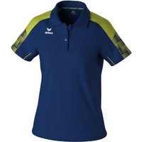 ERIMA Damen Polo EVO STAR poloshirt function, Größe 40 in Blau
