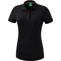 ERIMA Damen Polo poloshirt function, Größe 38 in Schwarz